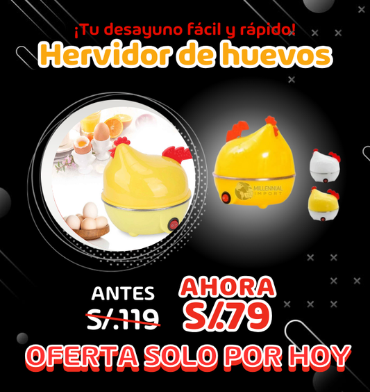 Hervidor de huevos Plus