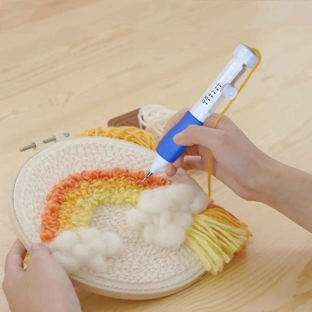 Kit de bordado con aguja de punzonado