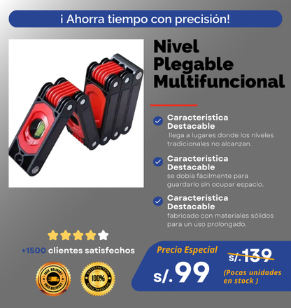 Nivel plegable Multifuncional